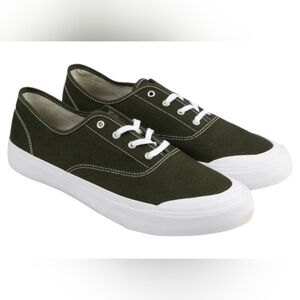 HUF Cromer VC63002 Mens Green Canvas Low Top Skate‎ Sneakers Streetwear 11½